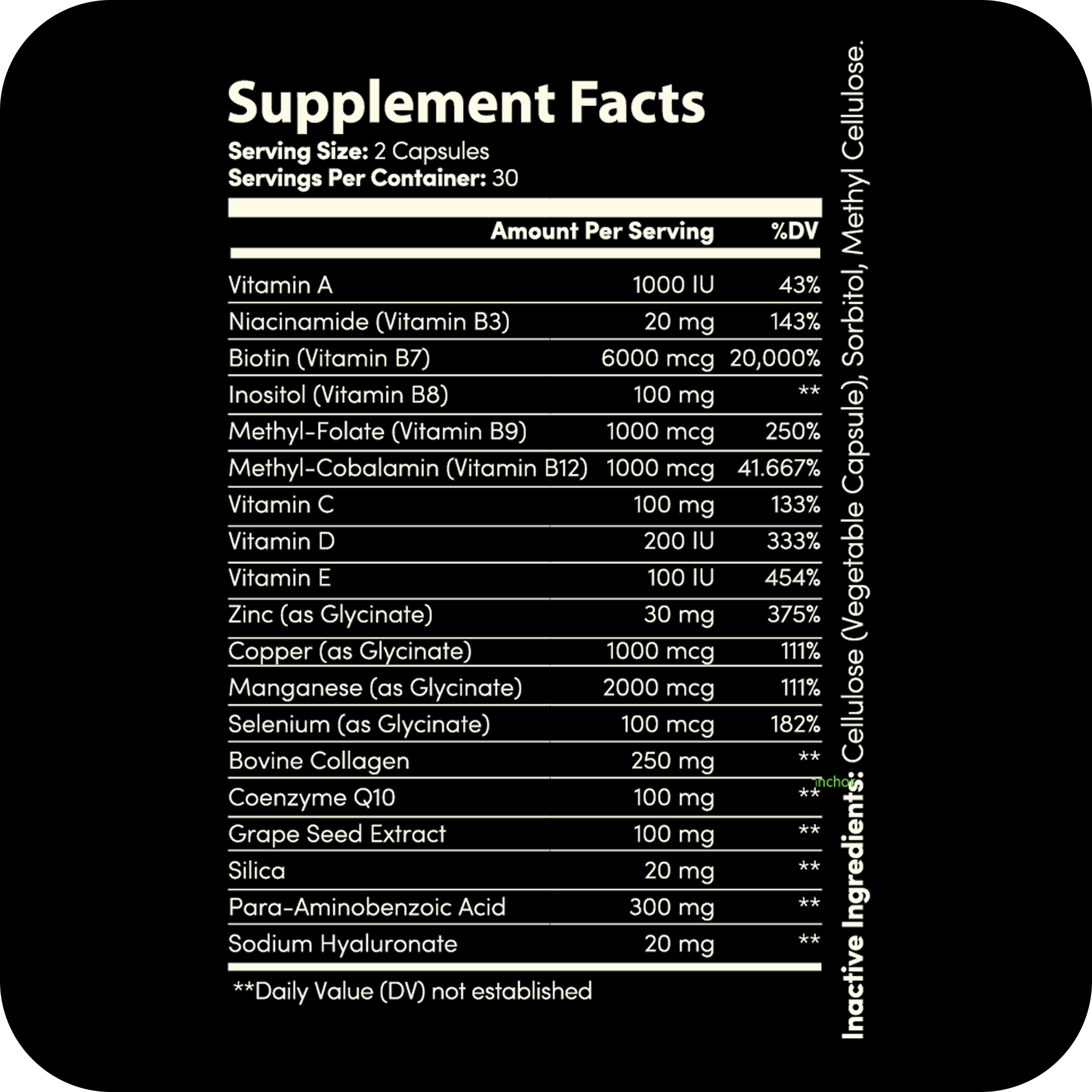 HSN (HAIR SKIN & NAILS)